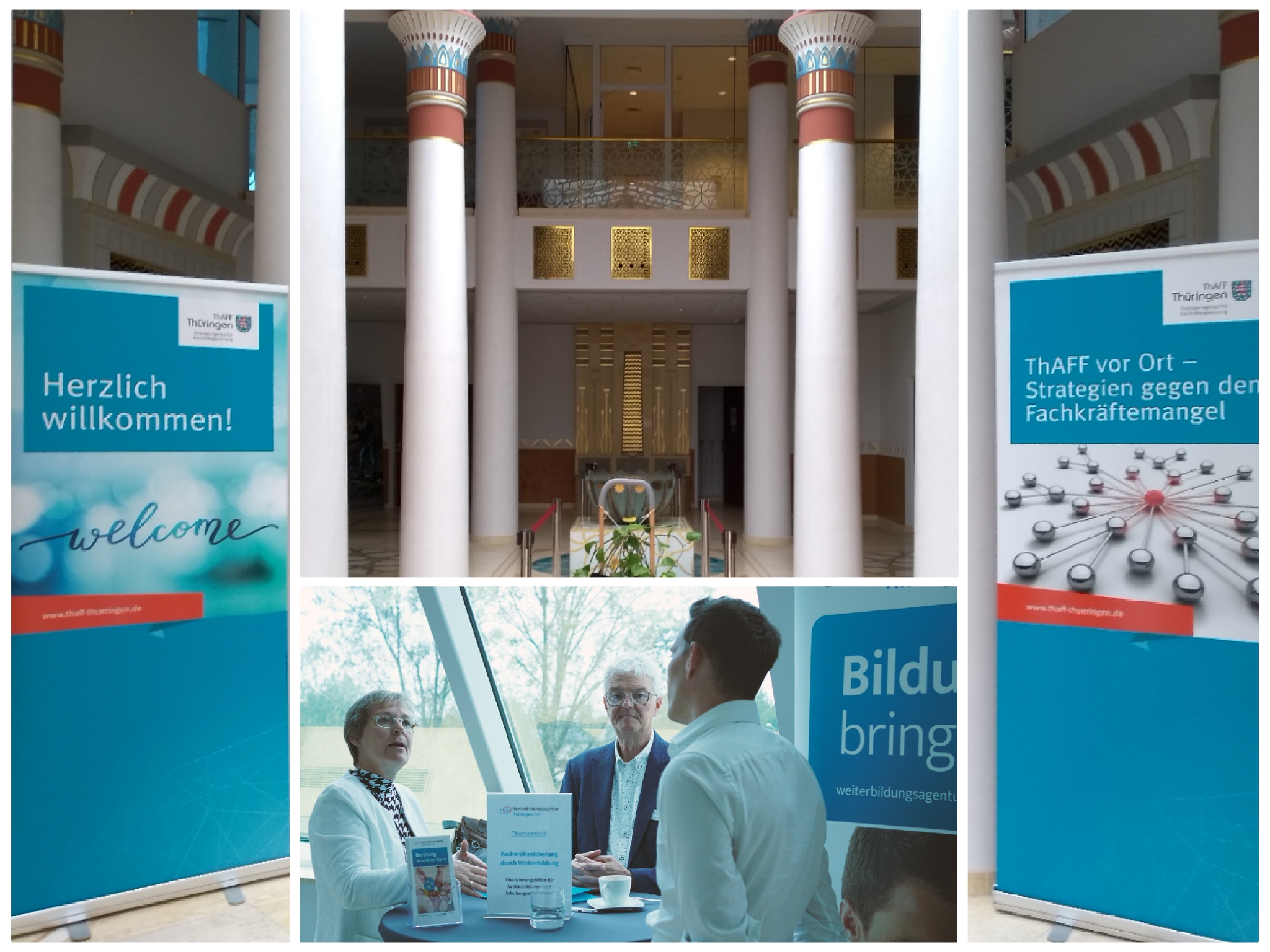 Eingangsbereich der OKM GmbH in Altenburg 